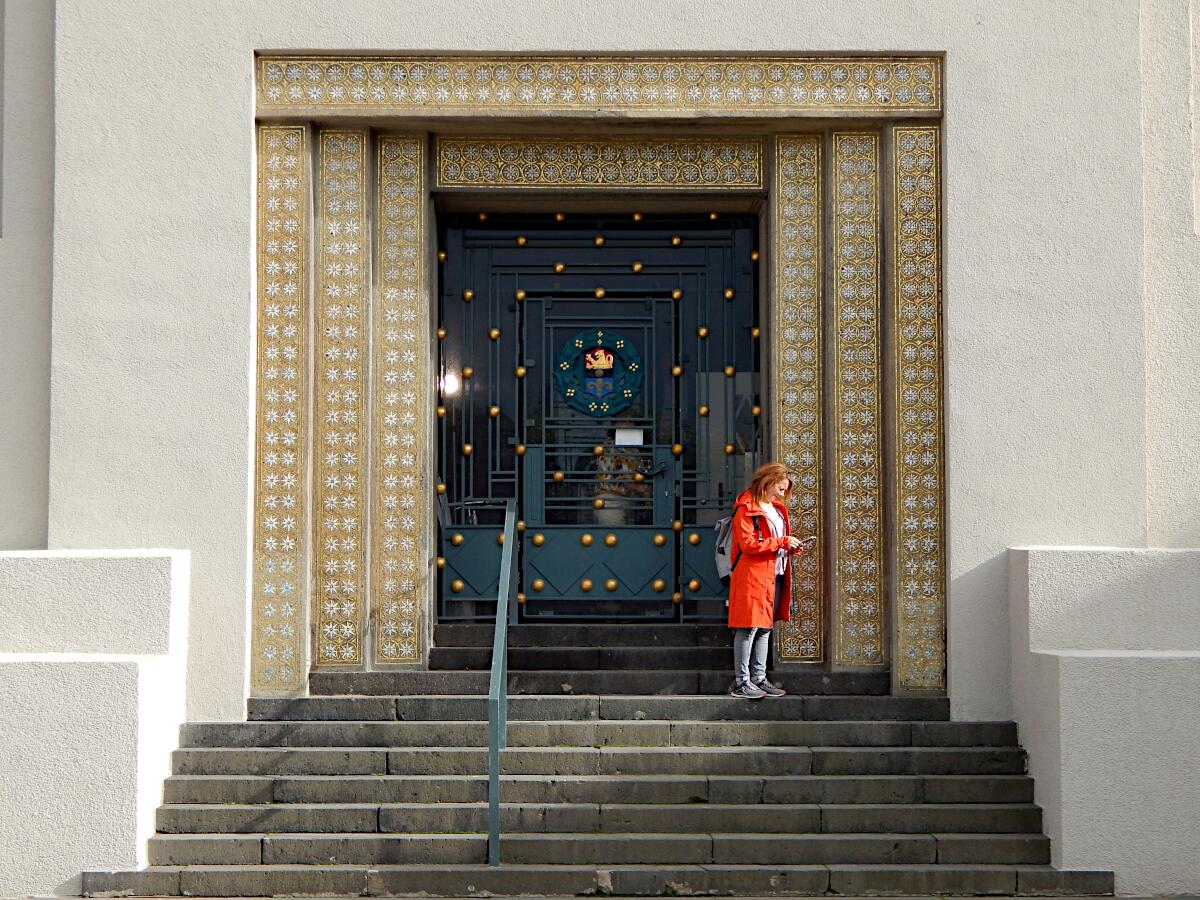 Mathildenhhe - Eingangsportal Hochzeitsturm (1908)