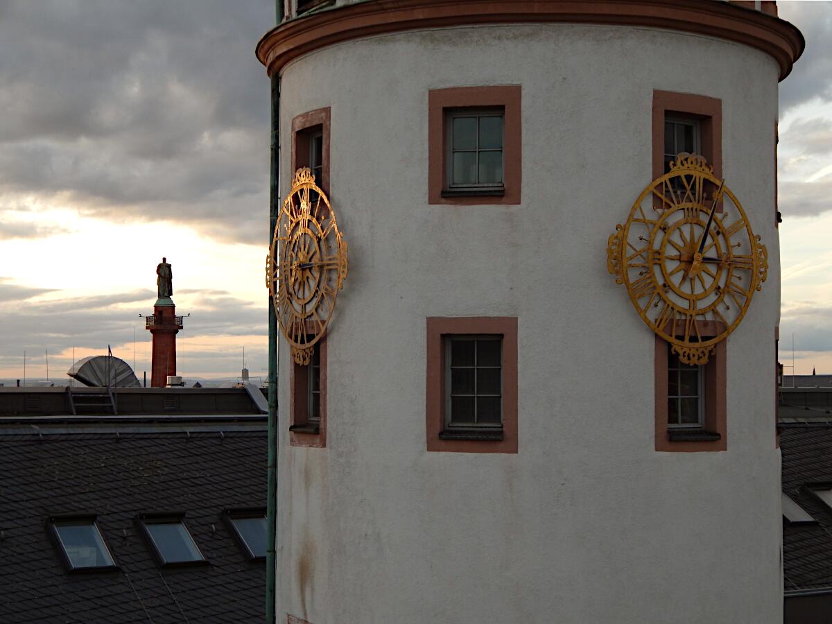 'Langer Ludwig' und Weier Turm (14. Jh., 1704; Wiederaufbau ab 1949)