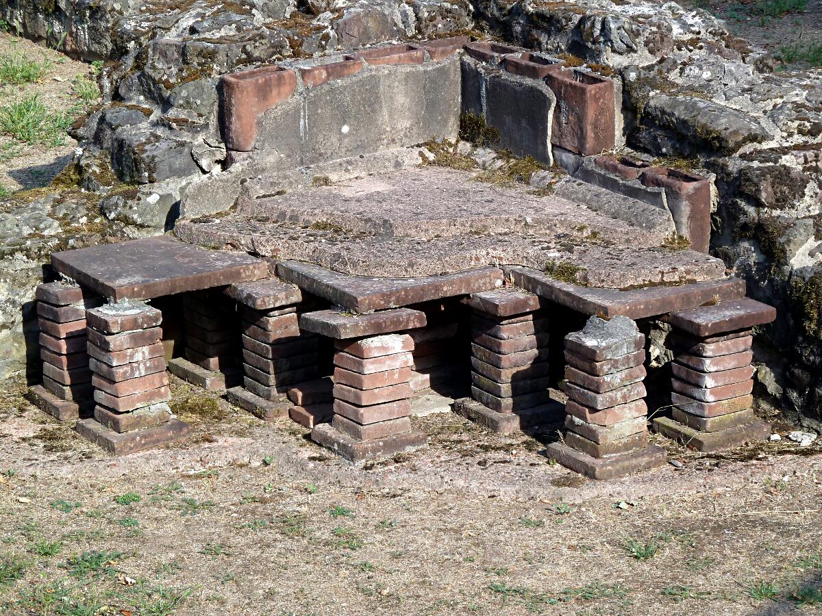 Rmisches Bad - Kastell Salisberg (ca. 100 n.Chr.)