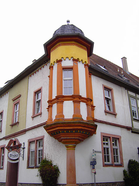 Hans-Sachs-Strae - Huttenhof mit Erker