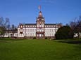 Schloss Philippsruhe - Westansicht vom Schlosspark (ab 1701)