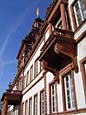 Schloss Philippsruhe - Westansicht Mitteltrakt