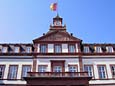 Schloss Philippsruhe - Ostansicht Mitteltrakt