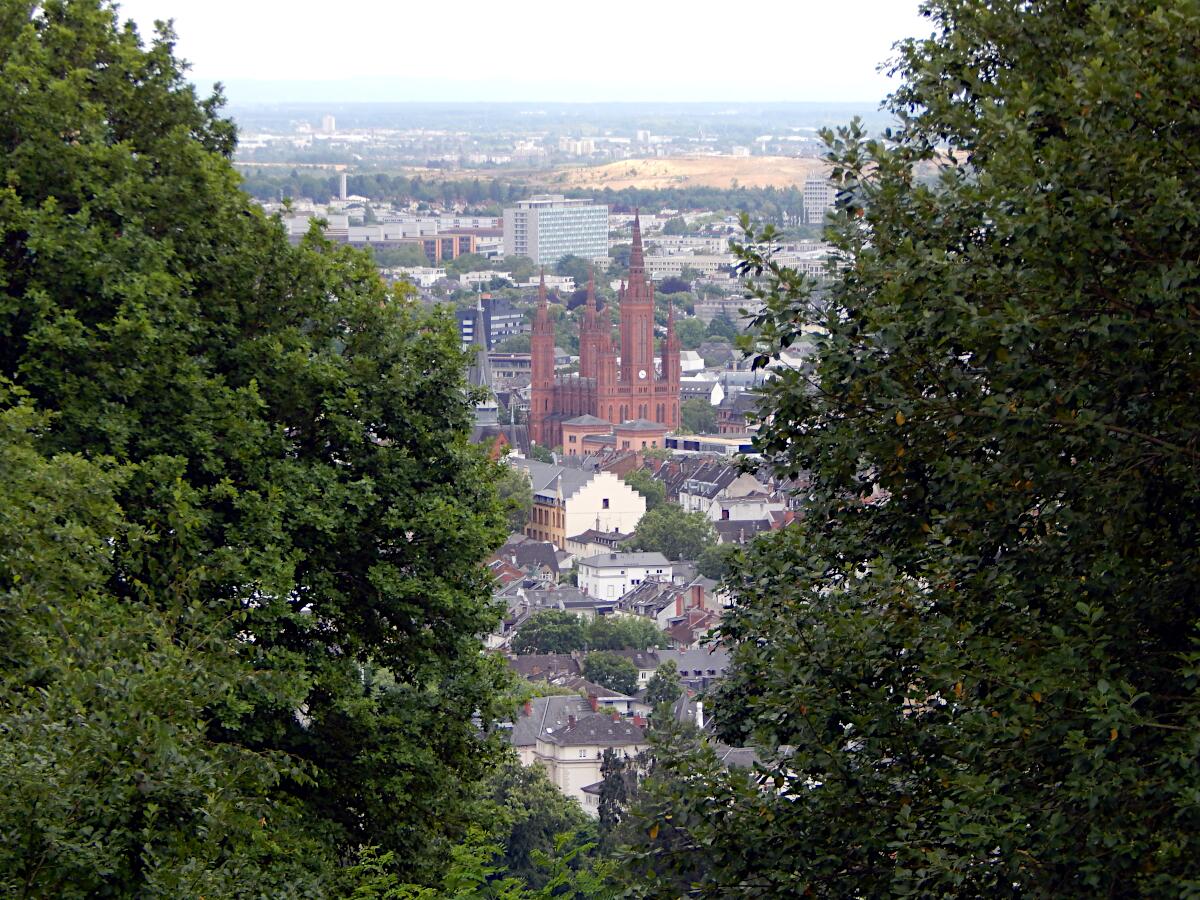 Neroberg - Blick auf Marktkirche