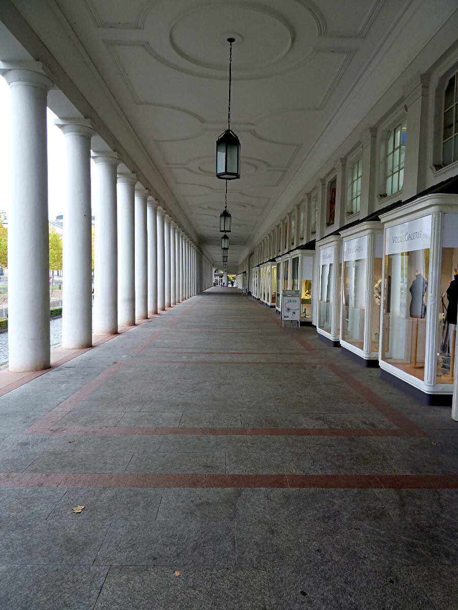 Kurhauskolonnaden (1826/27) - lngste Sulenhalle Europas