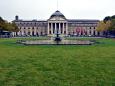Bowling Green - im Hintergrund Kurhaus