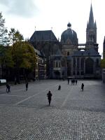Aachener Dom (ab 800) - Nordansicht Katschhof