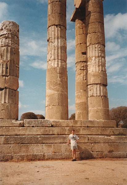 Antikes Rhodos - Tempel des Apollon Pythios