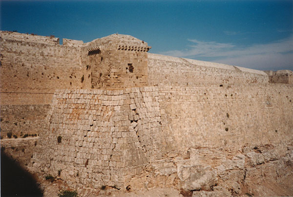 Rhodos-Stadt - Stadtmauer