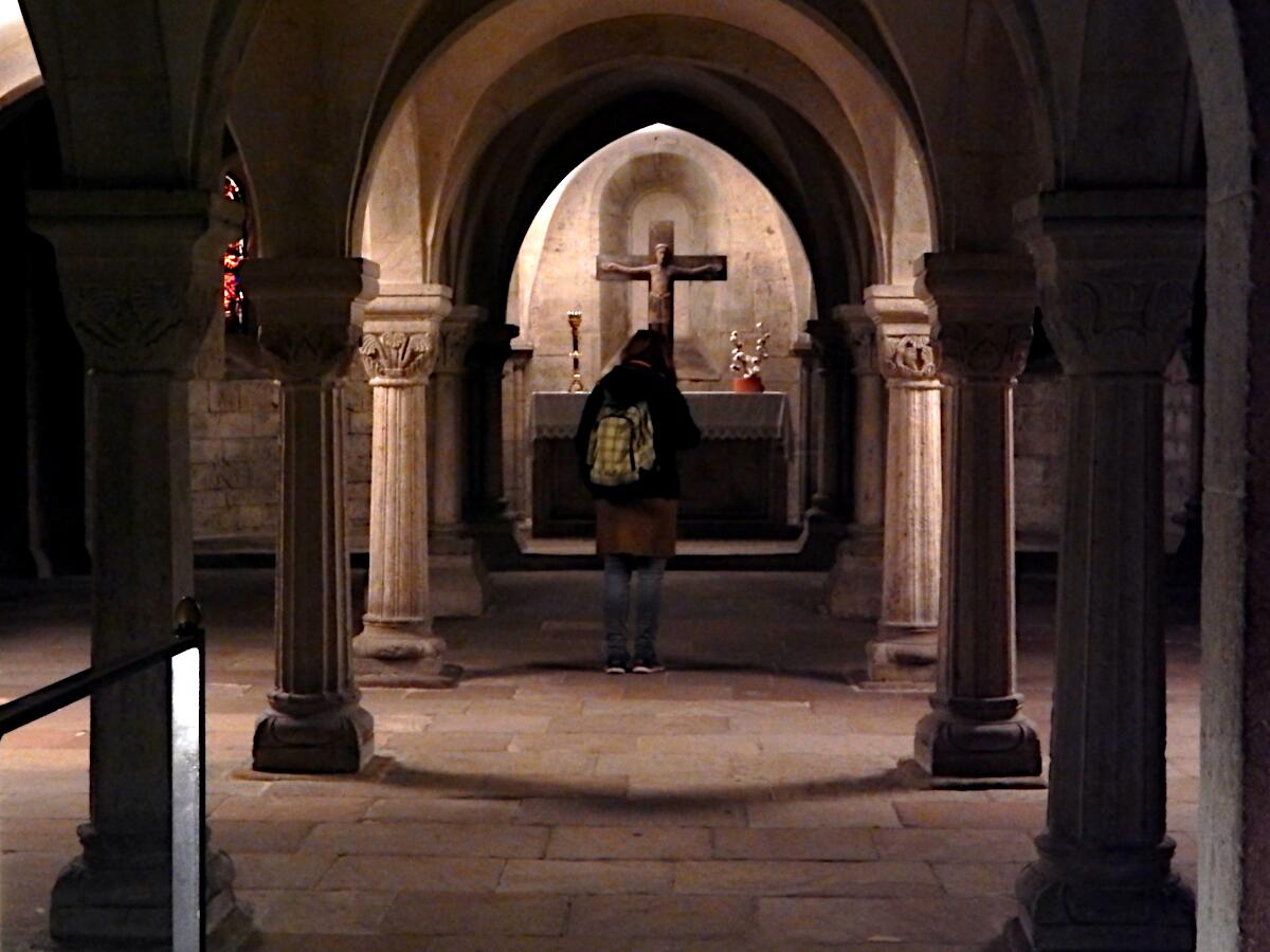 Dom St. Peter und Paul (ab 1210) - Krypta (um 1160/70)