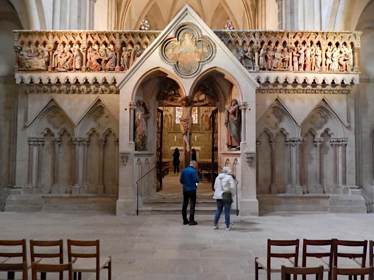 Dom St. Peter und Paul (ab 1210) - Lettner Westchor