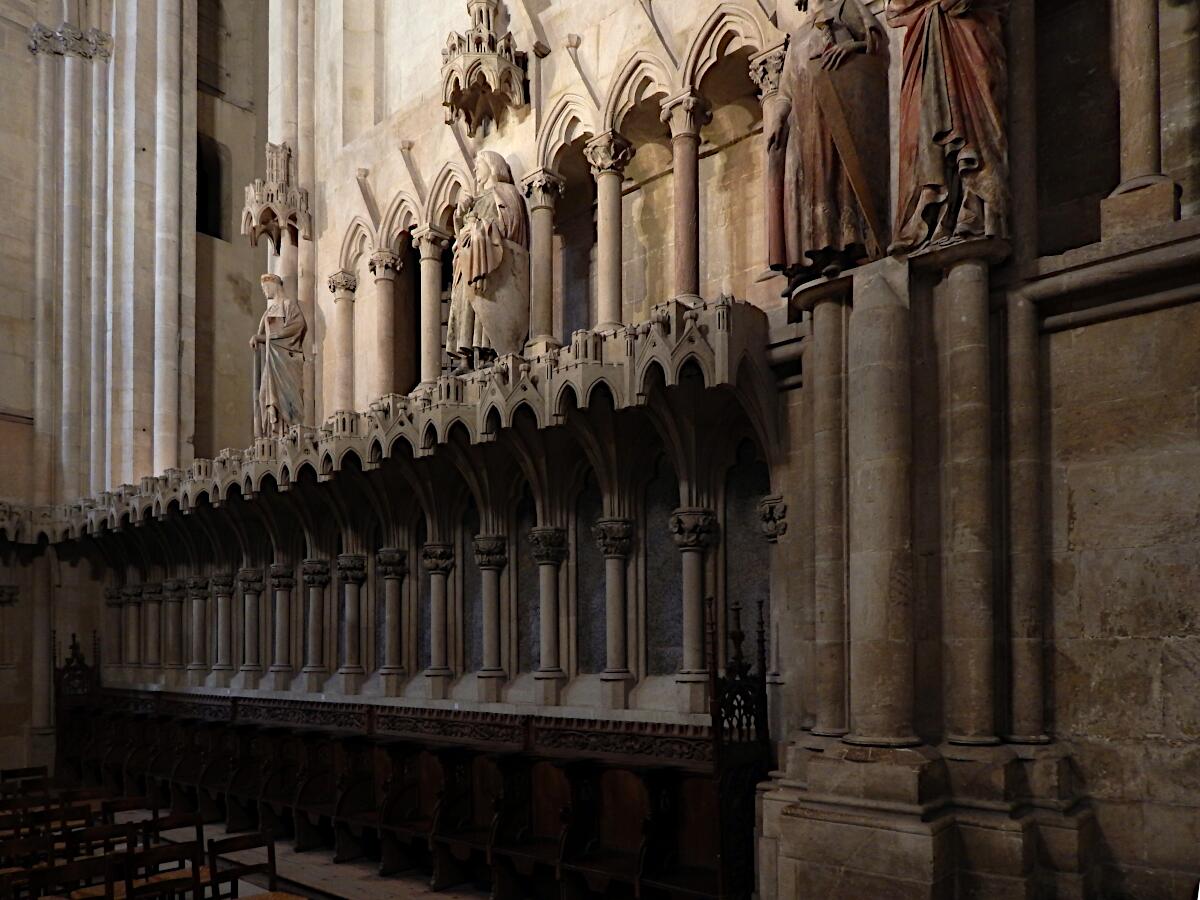 Dom St. Peter und Paul (ab 1210) - Westchor (um 1250)