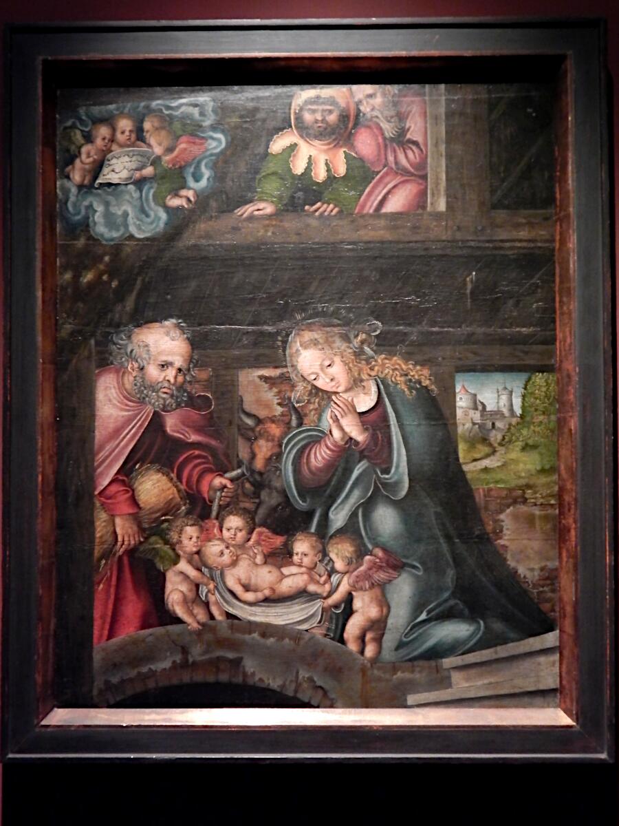 Dom St. Peter und Paul (ab 1210) - Geburt Christi (Lucas Cranach, 1510)