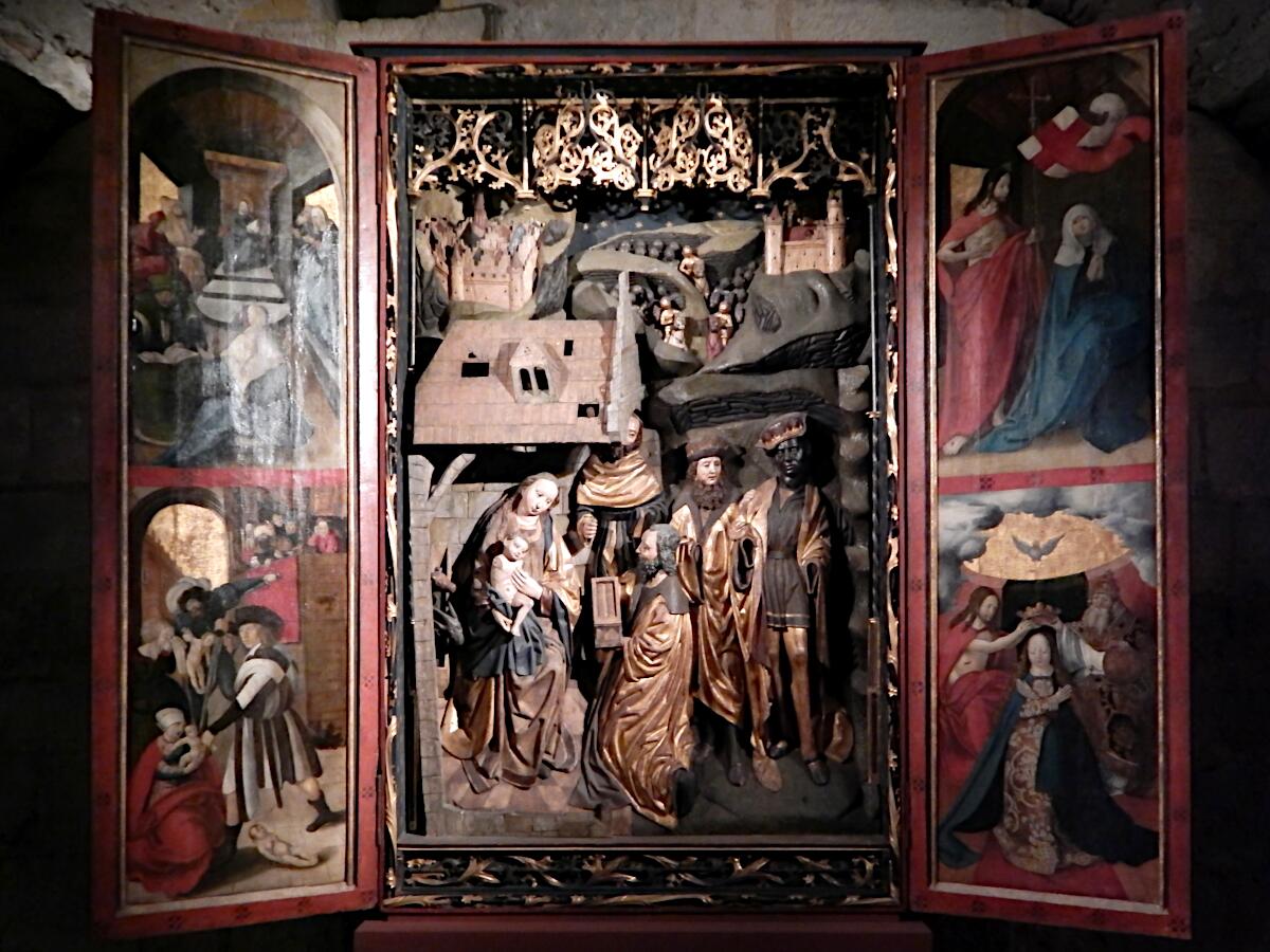 Dom St. Peter und Paul (ab 1210) - Dreiknigsretabel (um 1510)