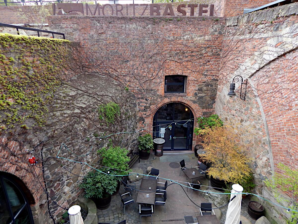 Moritzbastei (1551-54) - Wiederaufbau 1974-82 als Studentenclub
