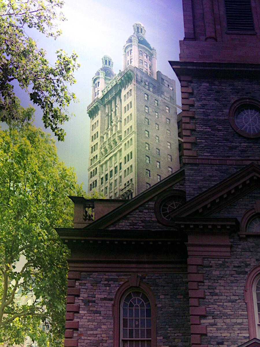 Panometer Leipzig (ehem. Gasometer II) - Panorama 'New York 9/11'