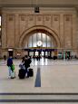 Leipziger Hauptbahnhof (1915; Wiederaufbau 1950-65) - Querbahnsteighalle