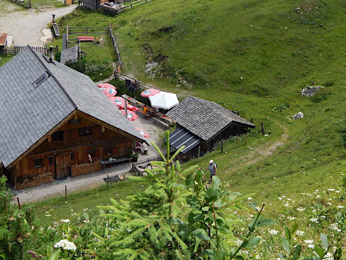 Loseggalm - Langfeldh�tte (1460 m)