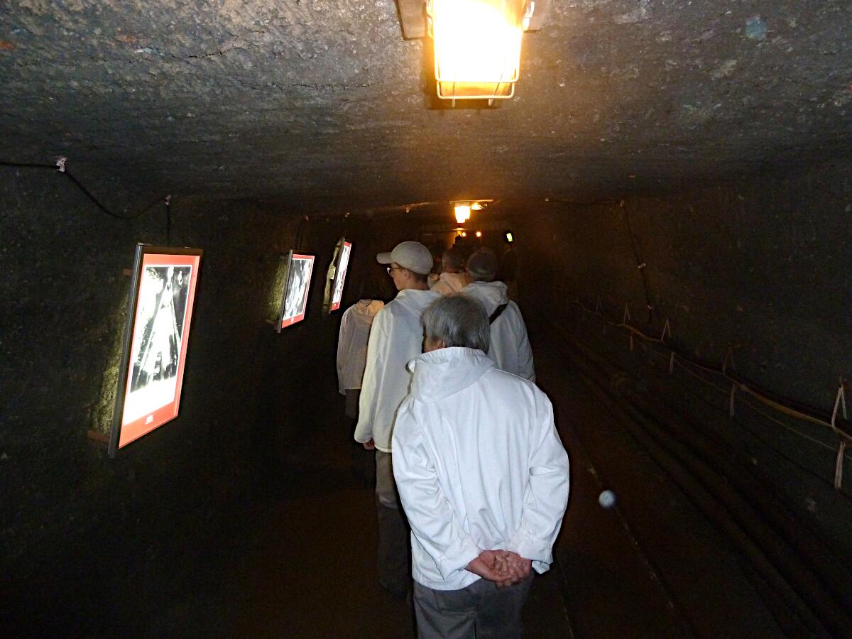 Salzwelten am D�rrnberg - im Stollen