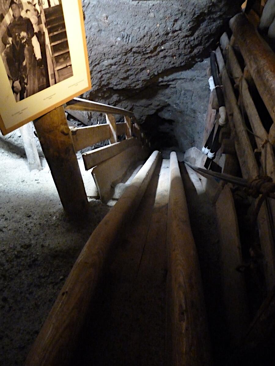 Salzwelten am Drrnberg - Bergmannsrutsche