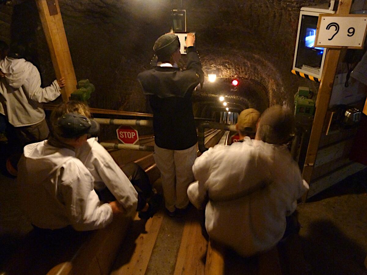 Salzwelten am D�rrnberg - Bergmannsrutsche