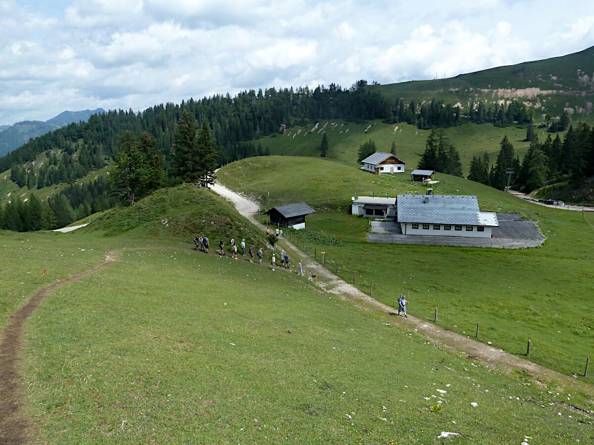 Riedlkopf - Blick von der Bergstation Donnerkogelbahn