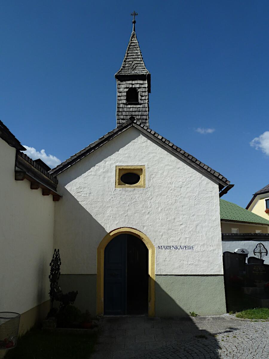 Pfarrkirche Abtenau Heiliger Blasius (ab 1313; 1501; 1659) - Marienkapelle