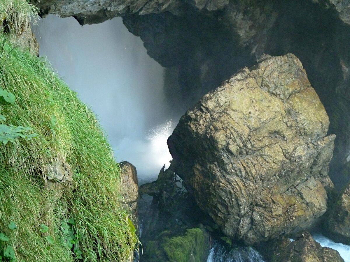 Gollinger Wasserfall - Kessel oberer Fall