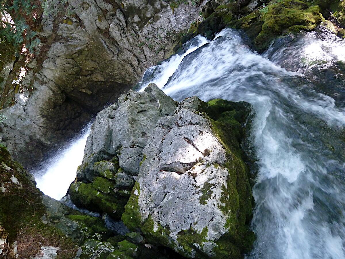 Gollinger Wasserfall - Oberer Fall