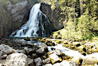 Gollinger Wasserfall - untere Kaskade
