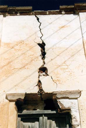 Spuren vom großen Erdbeben