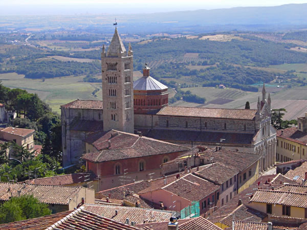 Massa Marittima - Citt Vecchia mit Cattedrale di San Cerbone (13. Jh.)