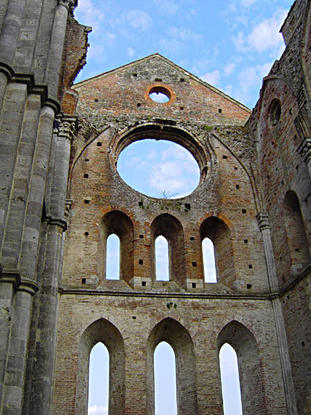 San Galgano - Mittelschiff