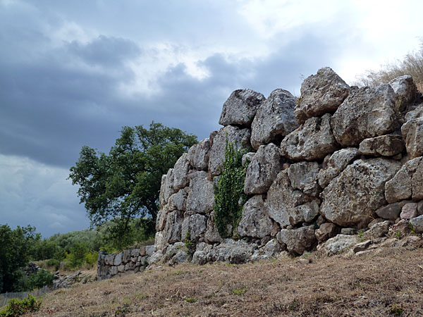 Roselle - etruskische Zyklopenmauer