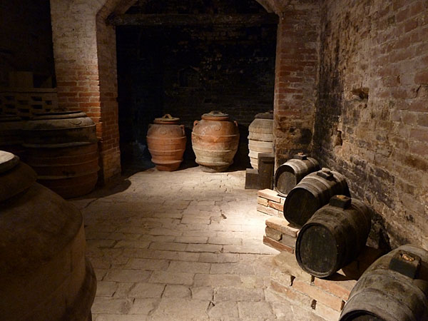 Abbazia di Monte Oliveto Maggiore - Cantina