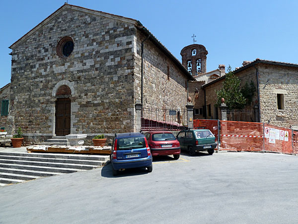 Monticiano - Chiesa dei Santi Giusto e Clemente