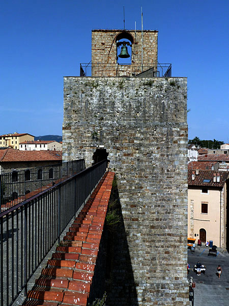 Massa Marittima - Auf der Stadtmauer