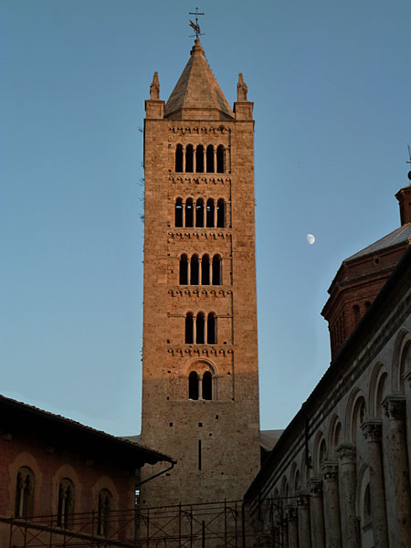 Massa Marittima - Campanile Cattedrale di San Cerbone (13. Jh.)