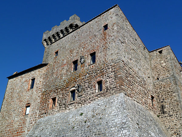 Arcidosso - Rocca aldobrandesca (10. Jh.)