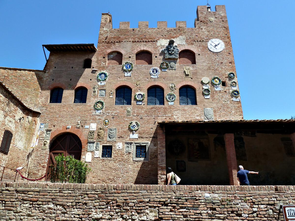 Certaldo Alto - Palazzo Pretorio (ab 12. Jh.)