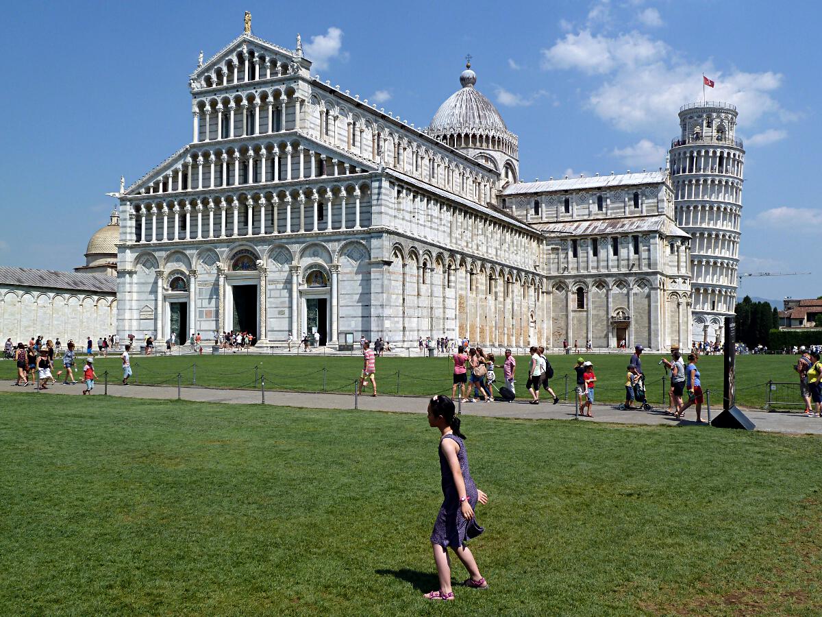 Pisa - Piazza dei Miracoli (Duomo und Campanile)