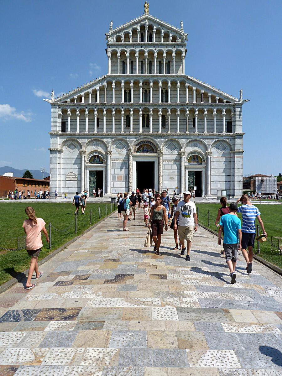 Pisa - Duomo di Santa Maria Assunta (Westfassade, ab 1063)