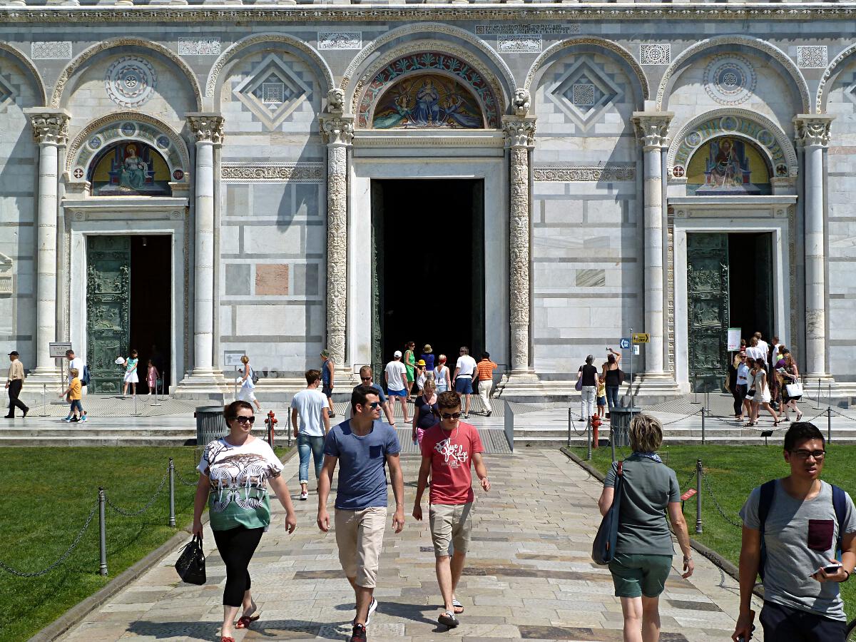 Pisa - Duomo di Santa Maria Assunta (Westfassade, ab 1063)