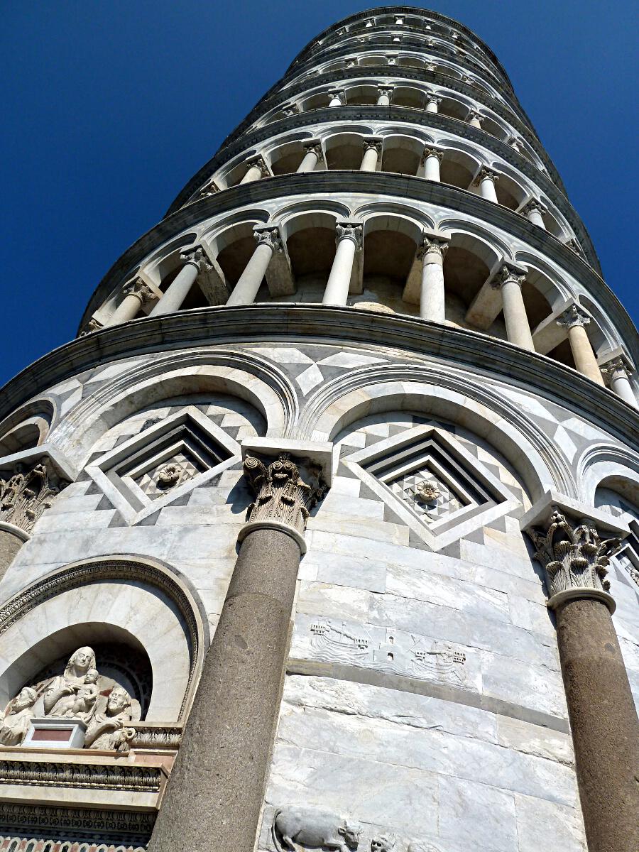 Pisa - Campanile (Torre Pendente, ab 1173)