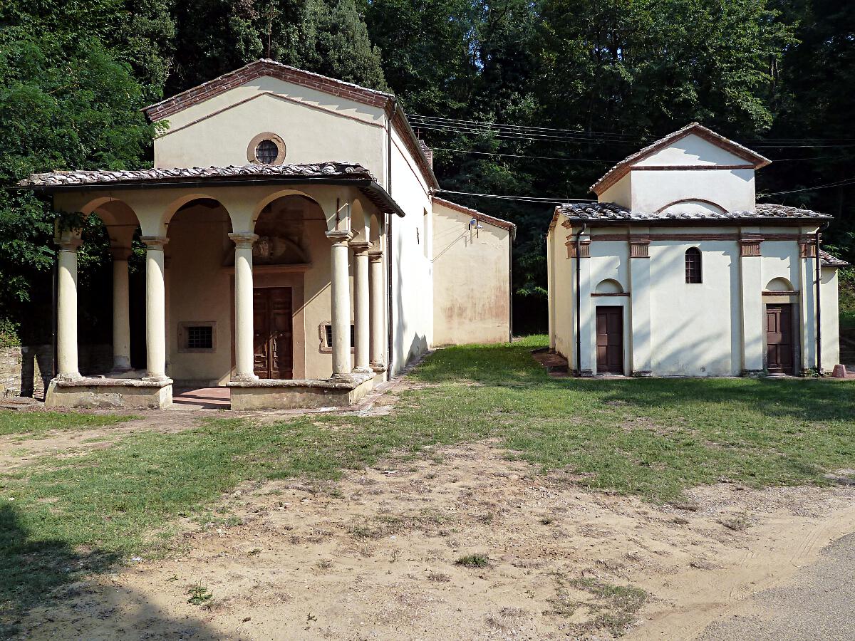Montaione - Kapellen Madonna dello Spasimo und Casa di Pilato von San Vivaldo