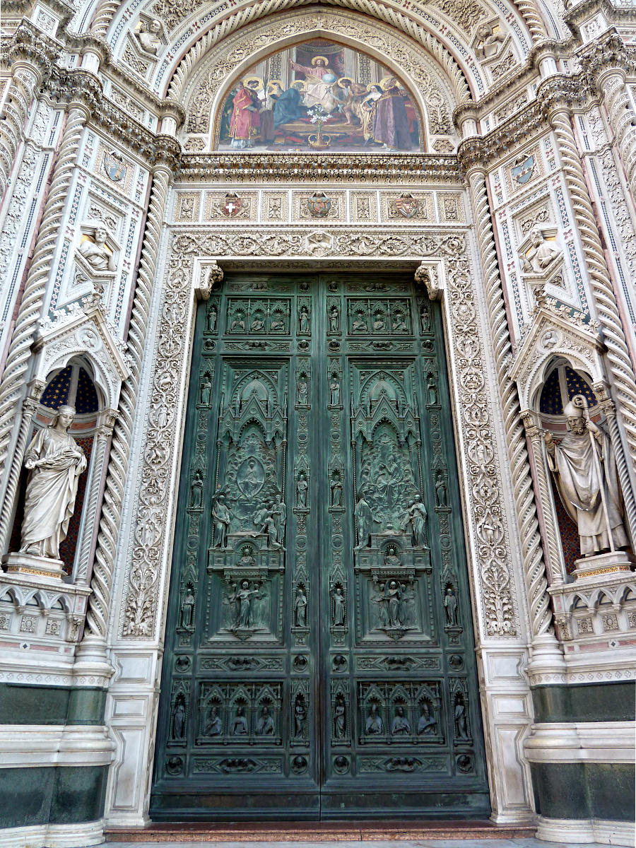 Florenz - Santa Maria del Fiore (Hauptportal Westfassade, 19. Jh.)