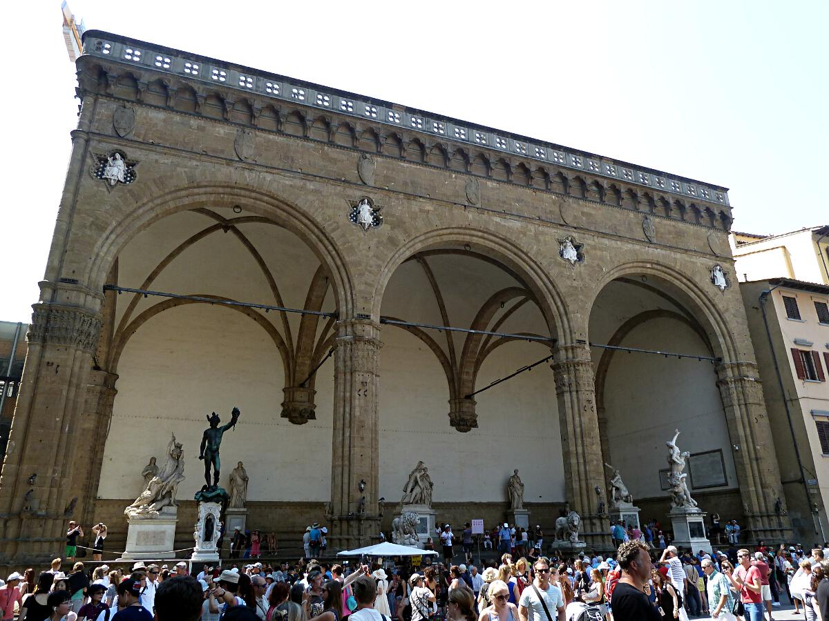 Florenz - Loggia dei Lanzi (1376-82)