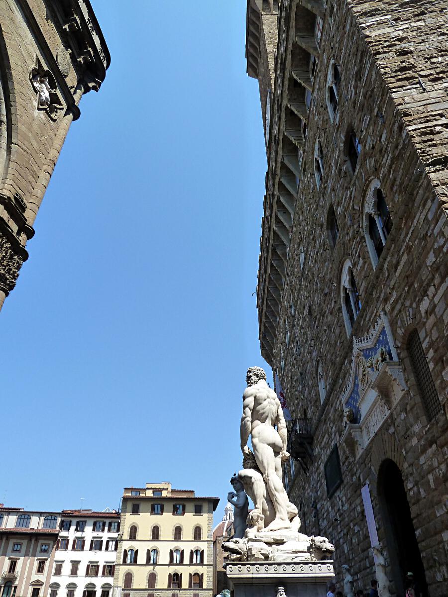 Florenz - Palazzo Vecchio (ab 1299, davor 'Herkules und Cacus'