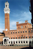 Siena - Palazzo Pubblico mit Torre del Mangia