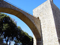 Massa Marittima - Arco Senese (14. Jh.) und Torre del Candeliere